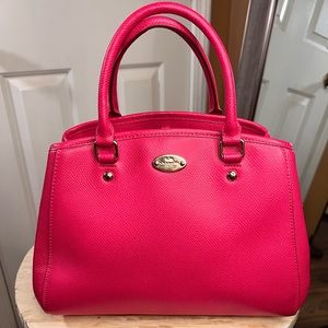 “Coach” Small Leather Tote Handbag